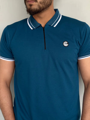 LUXURY COTTON HALF SLEEVES POLO-ZINK