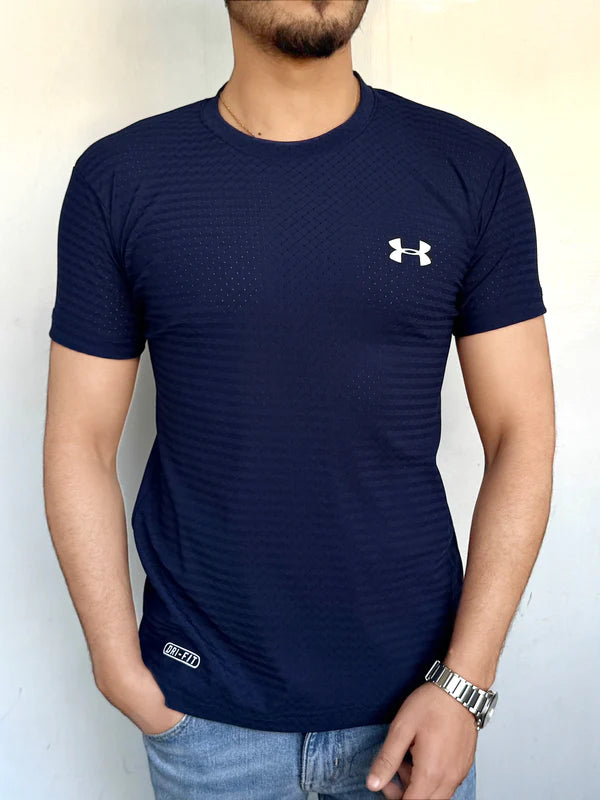 LYCRA STRETCHABLE STYLISH SHIRT-BLUE