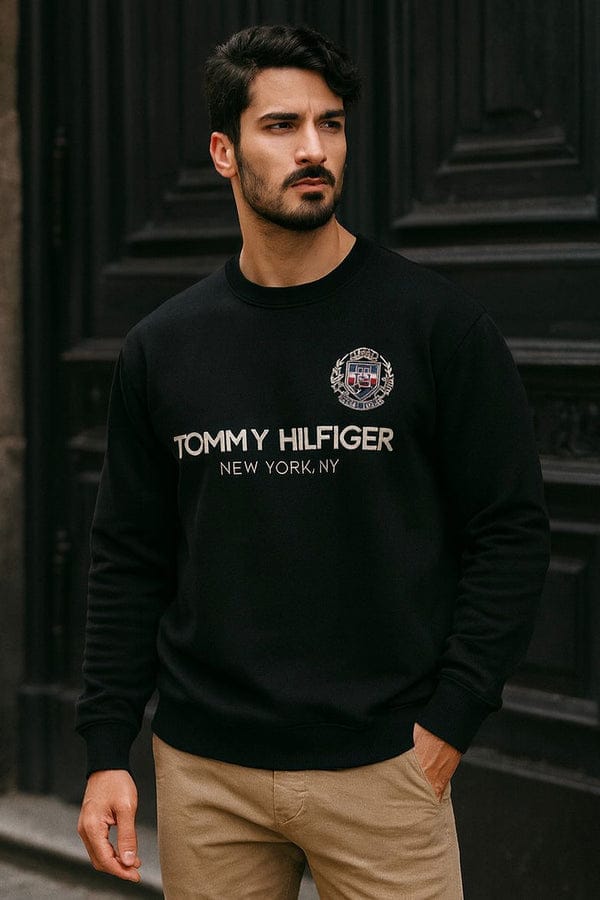 SOFT COTTON FLEECE SWEATSHIRT