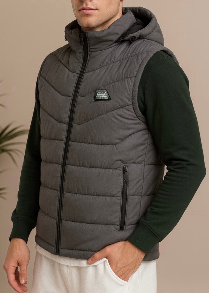 SLEEVLESS REMOVABLE & DETACHABLE JACKET