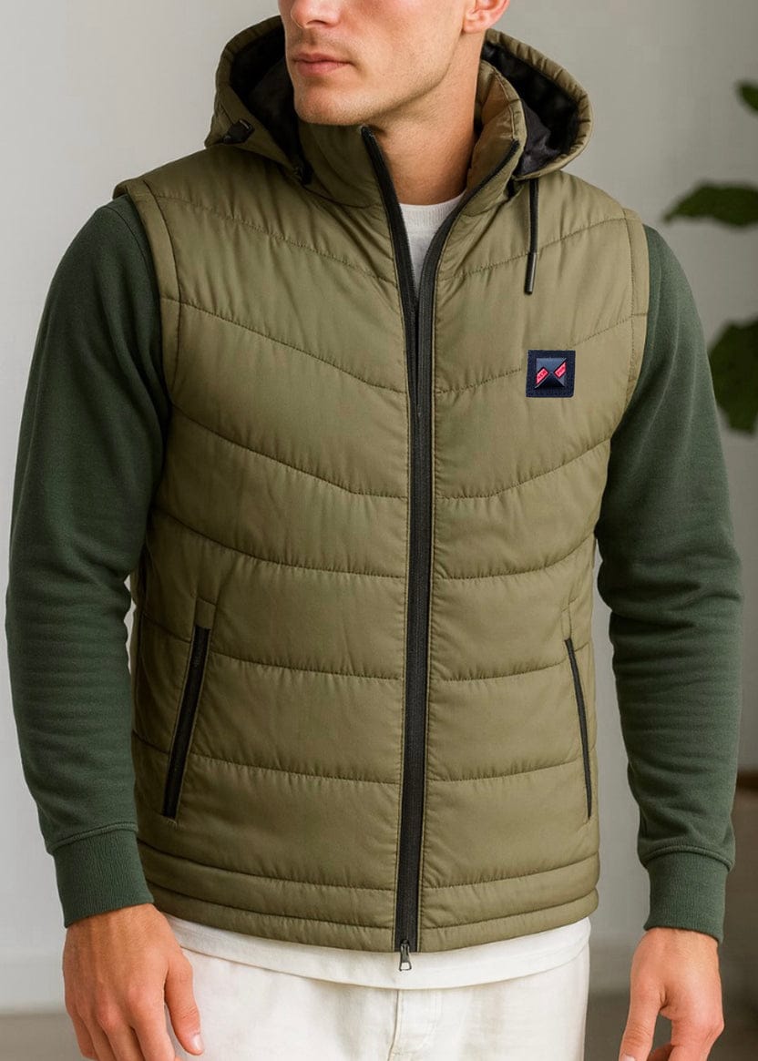 SLEEVLESS REMOVABLE & DETACHABLE JACKET